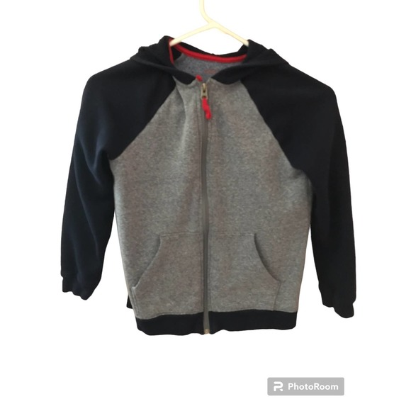 Cat & Jack‎ Blue Youth Zip up Hoodie Jacket-  Unisex Small 6/7 - Picture 1 of 10